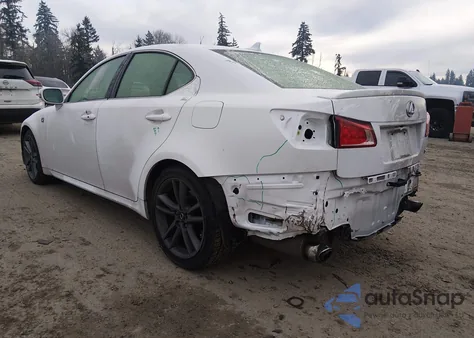 2012 Lexus Is 250 from USA, damaged, VIN JTHBF5C22C5182095